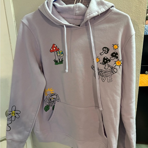 Brooklyn Cloth Tops - Brooklyn Cloth Lavender Hoodie